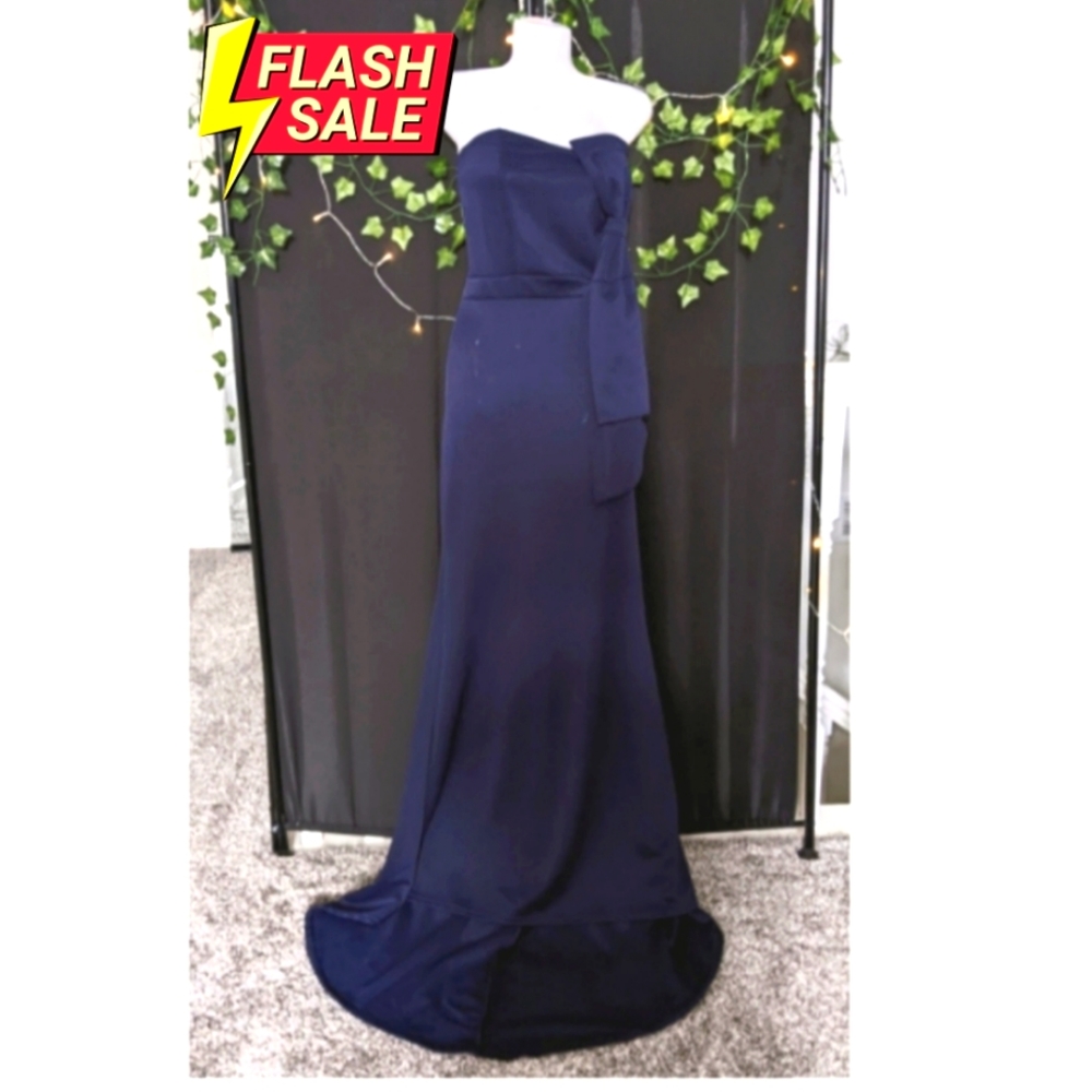 Women's Evening Maxi Dress Blue